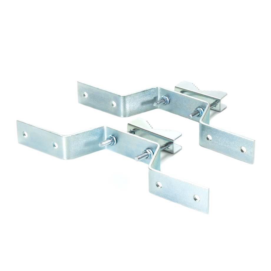 Metal Mounting Bracket for Mast 7 cm 2-pack