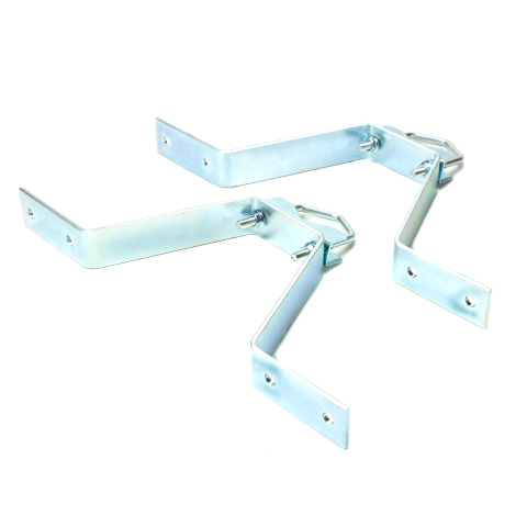 Metal Mounting Bracket for Mast 15 cm 2-pack