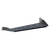 Rack Shelf 19" 1U, 170mm, Black