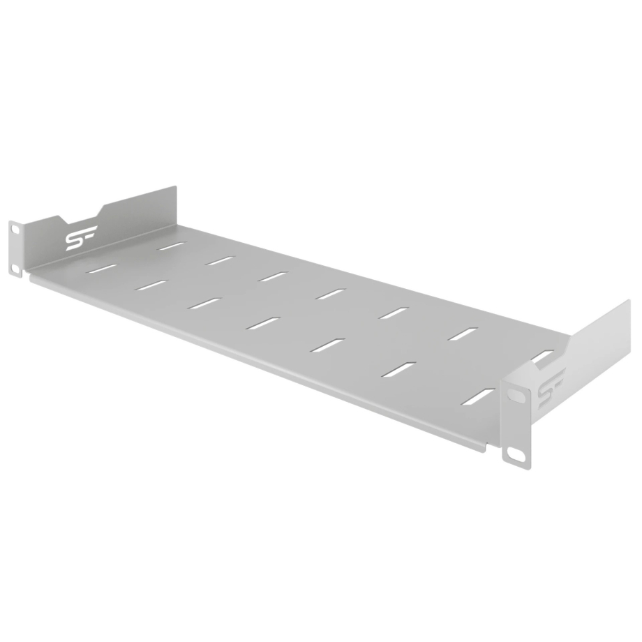 Rack Shelf 19" 1U, 170mm, Gray