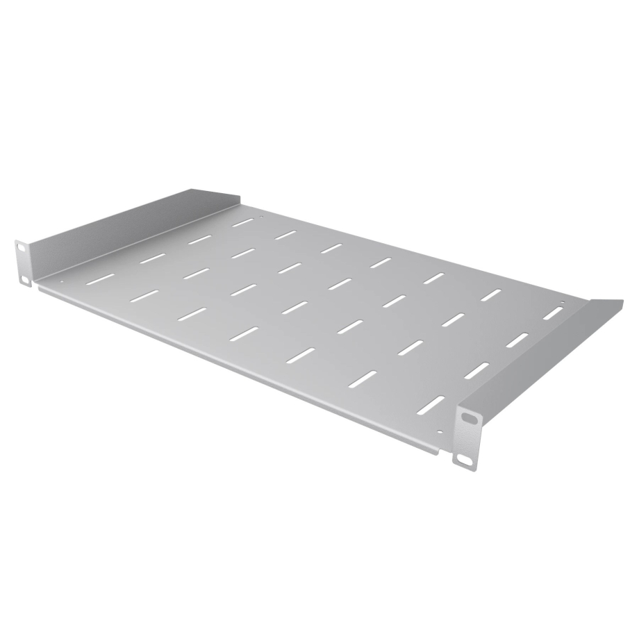 Rack Shelf 19" 1U, 300mm, Gray