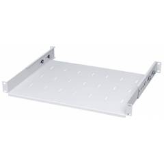 Rack Shelf Regulated 19" 1U, 350mm, Gray