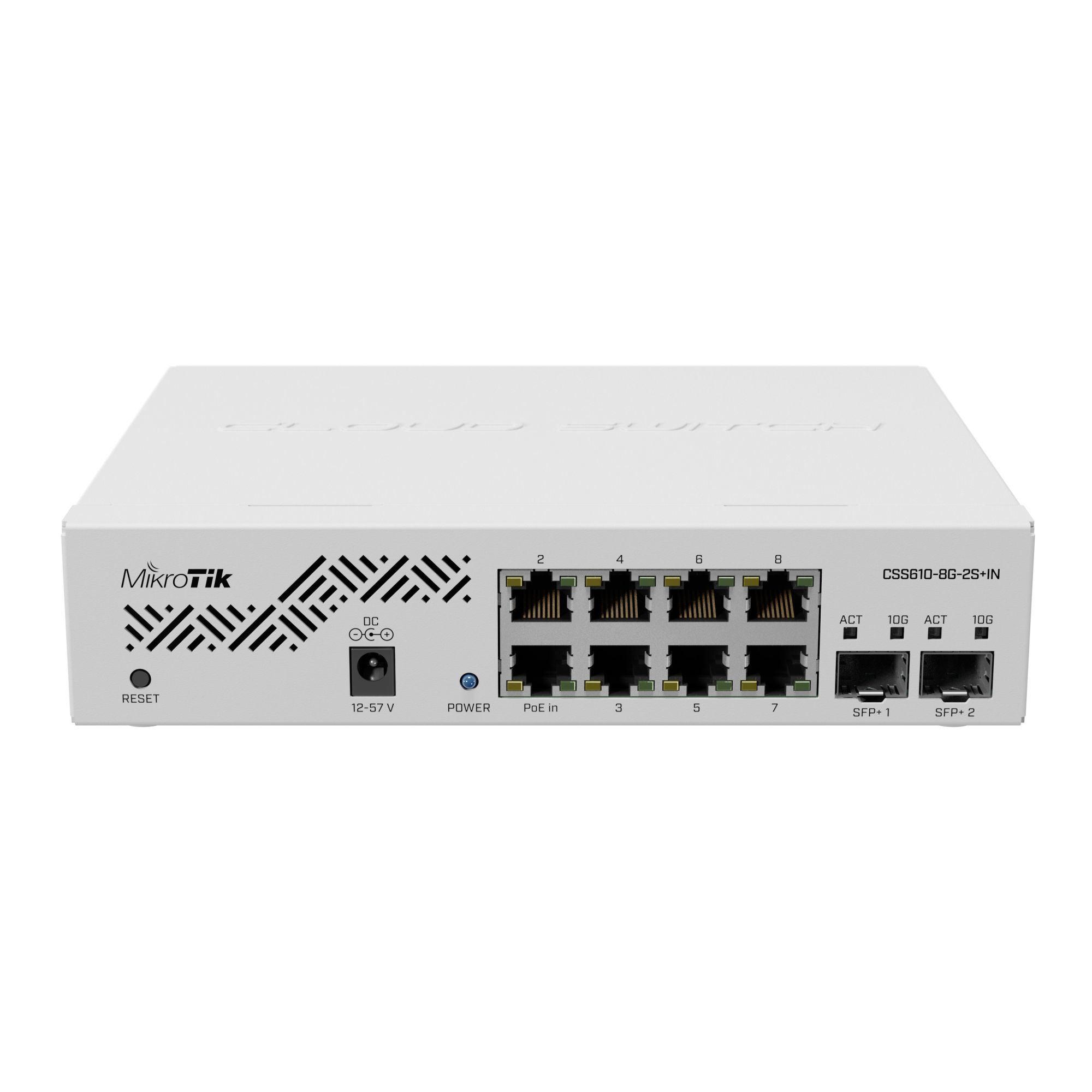 MIKROTIK Cloud Smart Switch (CSS610-8P-2S+IN) - The source for WiFi  products at best prices in Europe 