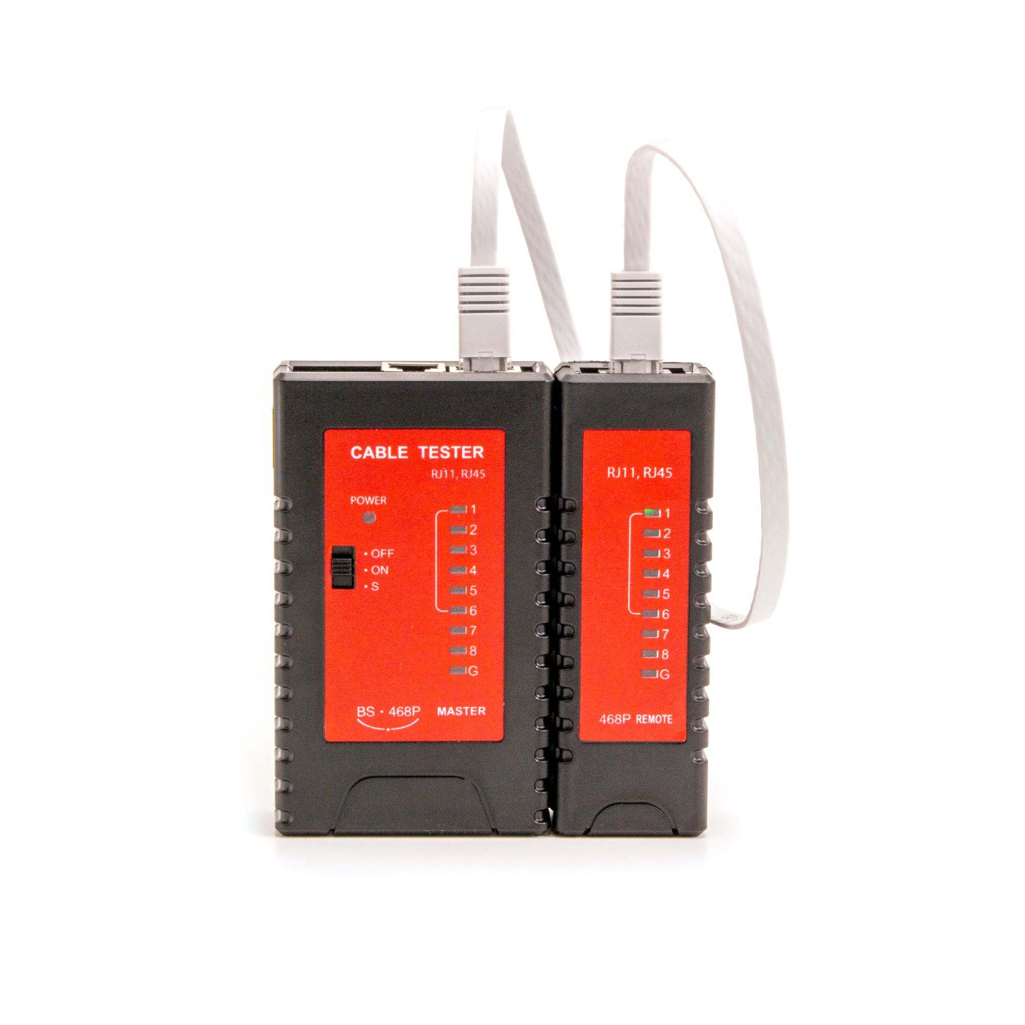 Cable Tester For RJ11, RJ12 and RJ45 