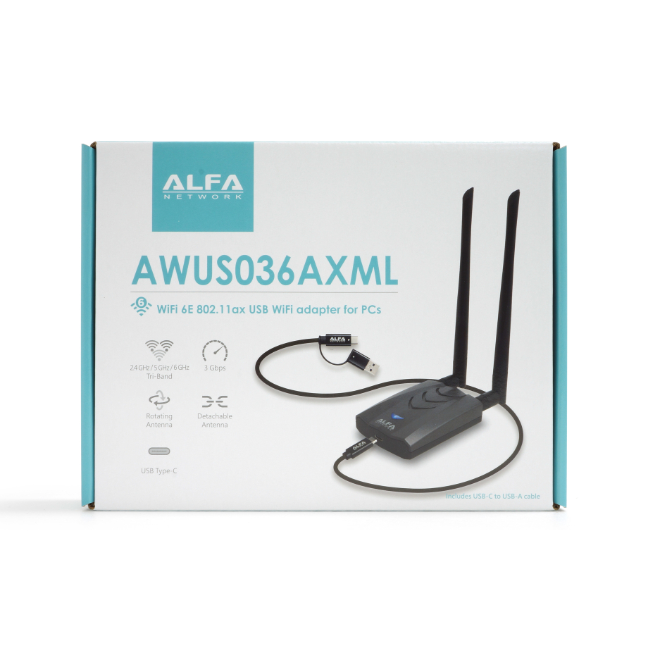 Alfa USB Adapter AWUS036AXML | Getic