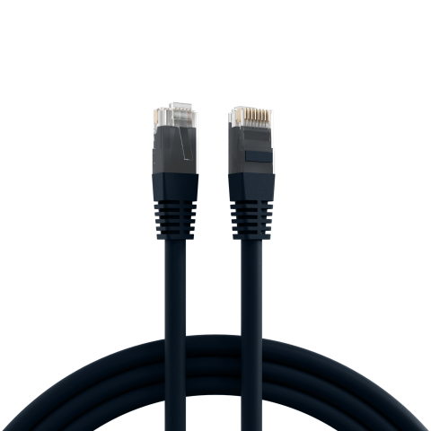 Patch Cable Cat5e 1m Black