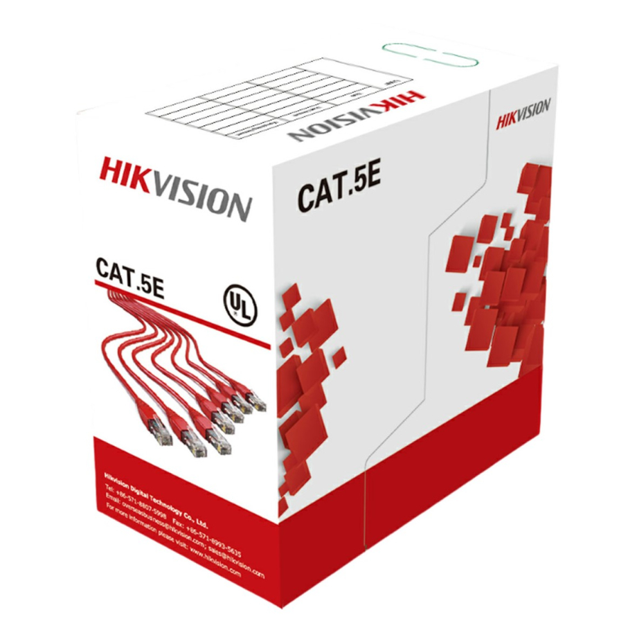 Hikvision CAT5e UTP Network Cable, 305m