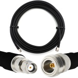 RP-SMA Male to N Female 2m Flexible Coaxial Cable — LMR400 UF UltraFlex equivalent