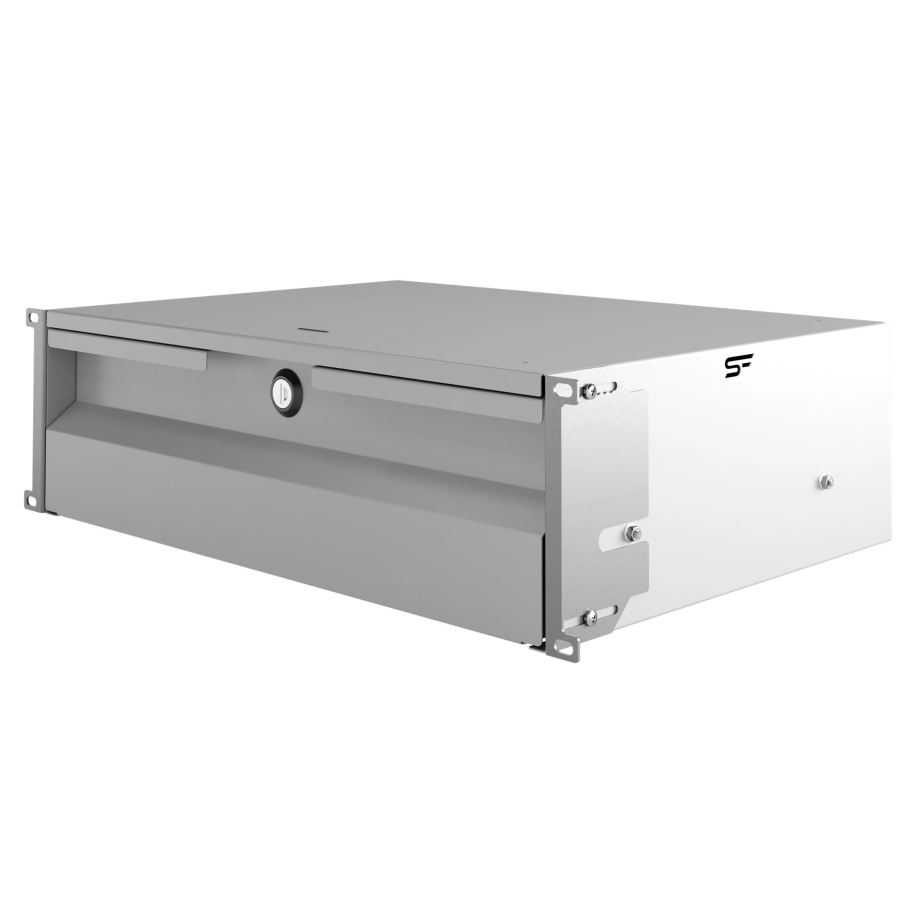 Rack Drawer 19" 3U, Gray