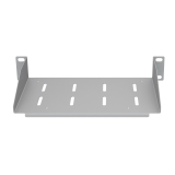 Rack Shelf 10" 1U, 150mm, Gray