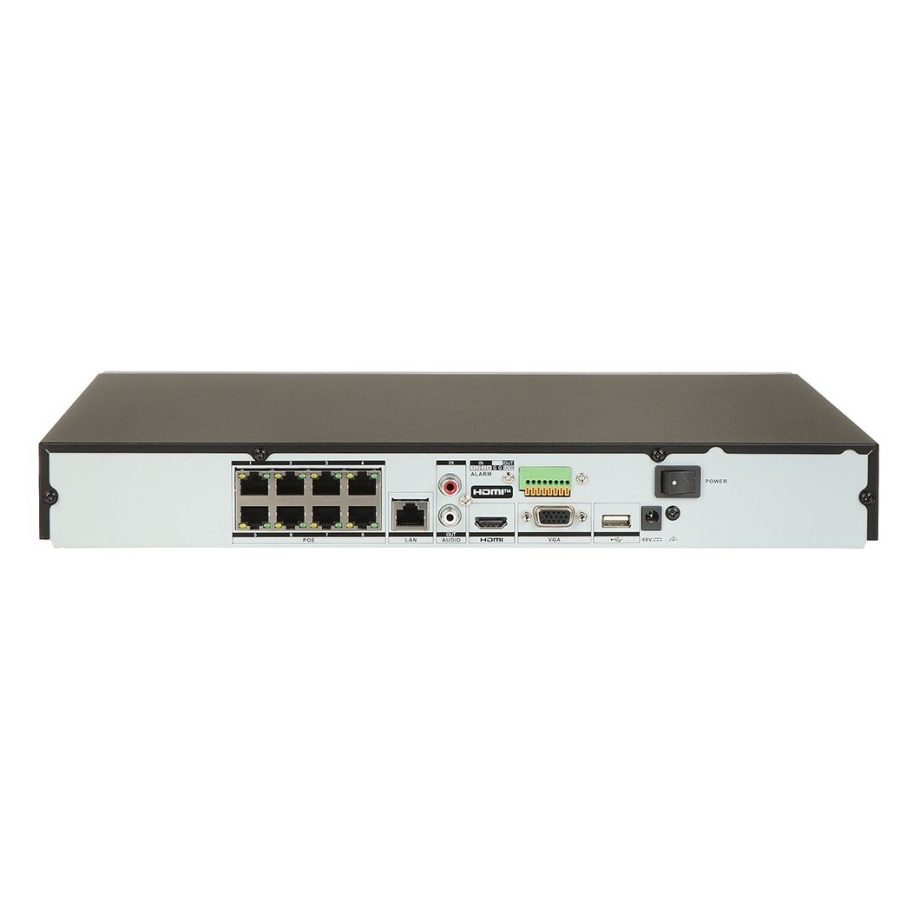 HikVision 8-channel 4K PoE NVR DS-7608NXI-K2/8P(D)