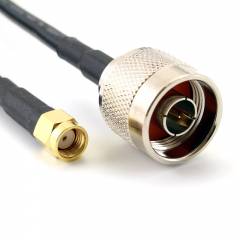 N Male to RPSMA Male 3m Coaxial Cable