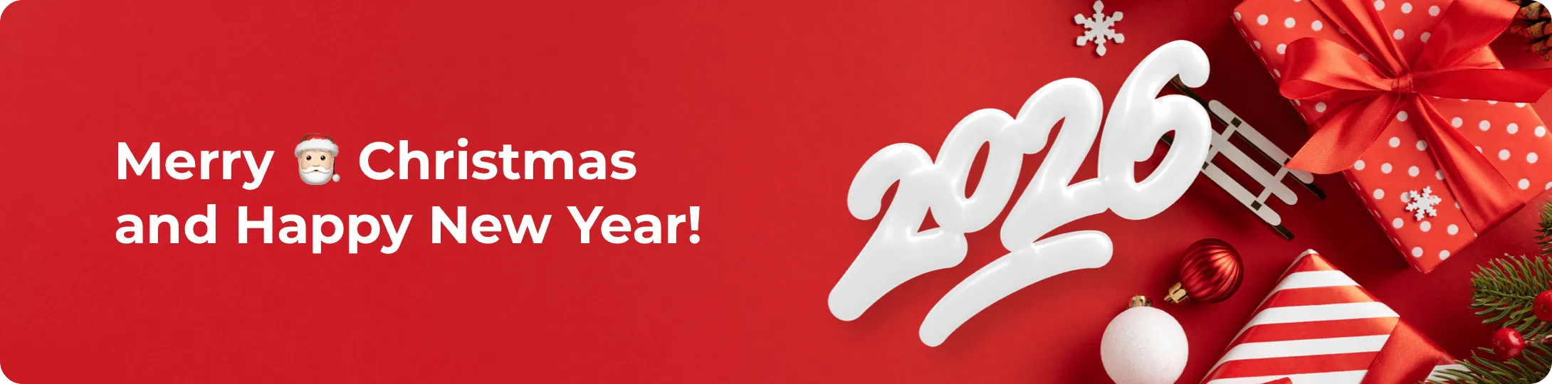 New Year 2026 Banner